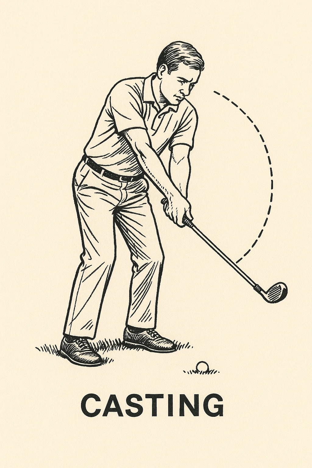 [Golf Tip] Fixing Golf Casting With Just One Wall