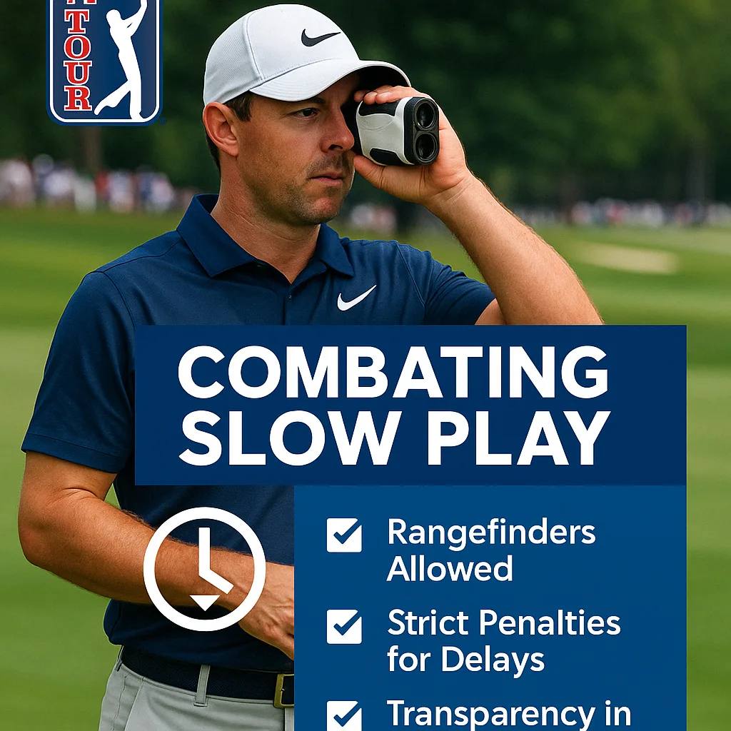 PGA Tour Introduces Rangefinders to Speed Up Slow Play